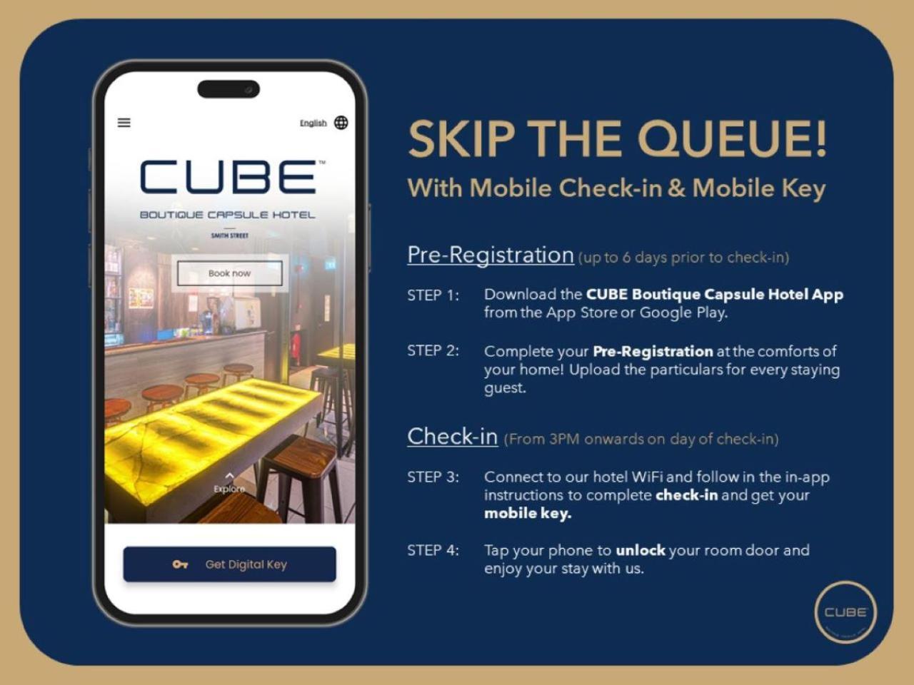 Cube Boutique Capsule Hotel At Kampong Glam Singapore Buitenkant foto